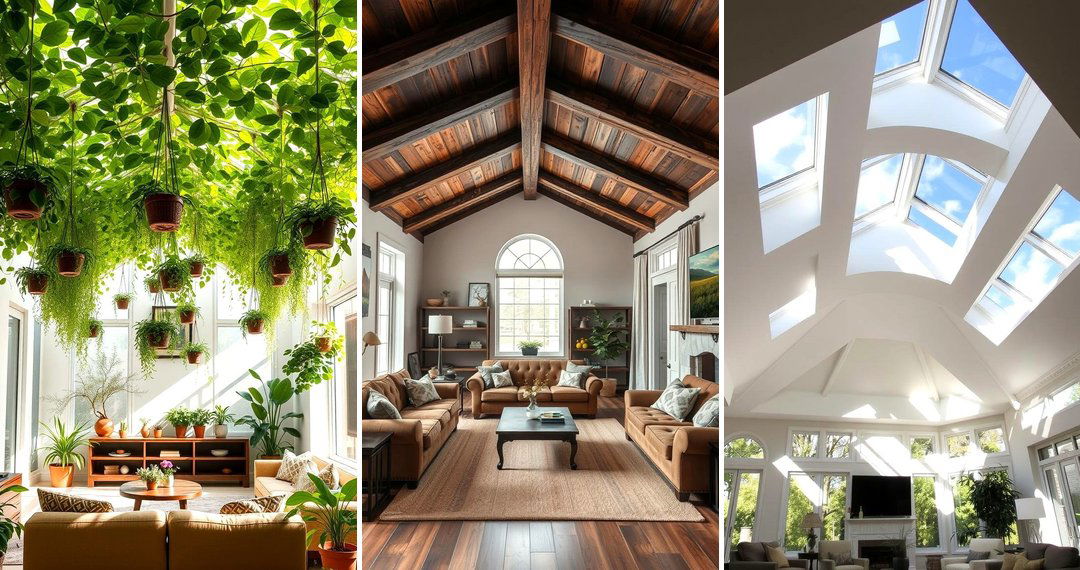 24 Living Room Ceiling Ideas to Elevate Your Interior Design