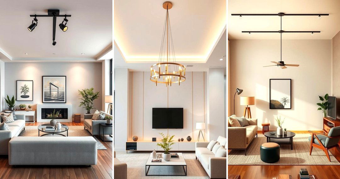 Living Room Ceiling Lighting Ideas: 24 Bright Solutions