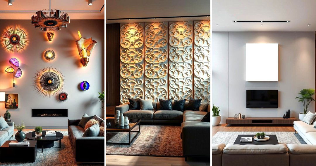 24 Modern Living Room Wall Lighting Ideas to Elevate Your Space