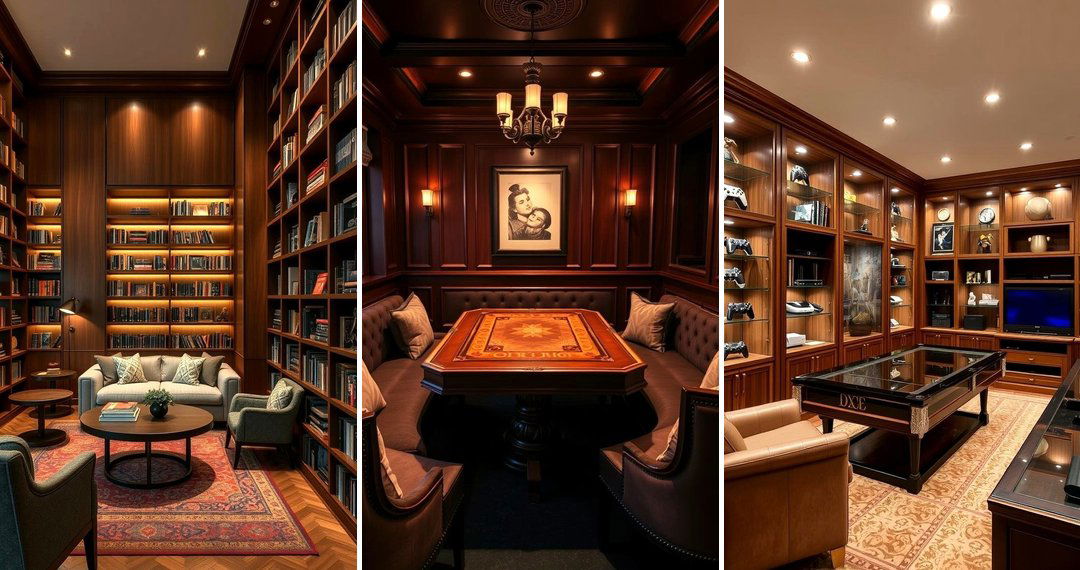 24 Luxury Game Room Concepts for Ultimate Entertainment