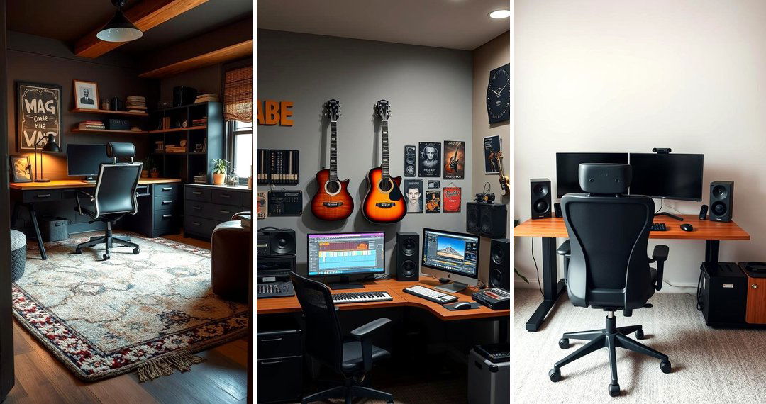 24 Man Cave Office Ideas: Masculine & Functional Designs