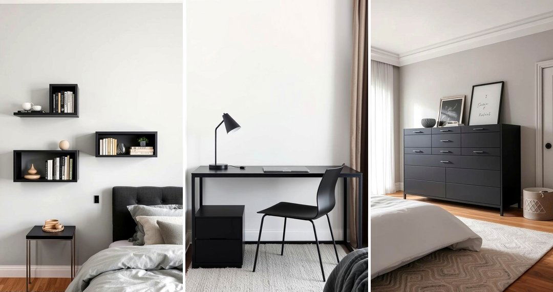 24 Matte Black Bedroom Ideas for Bold & Sophisticated Style