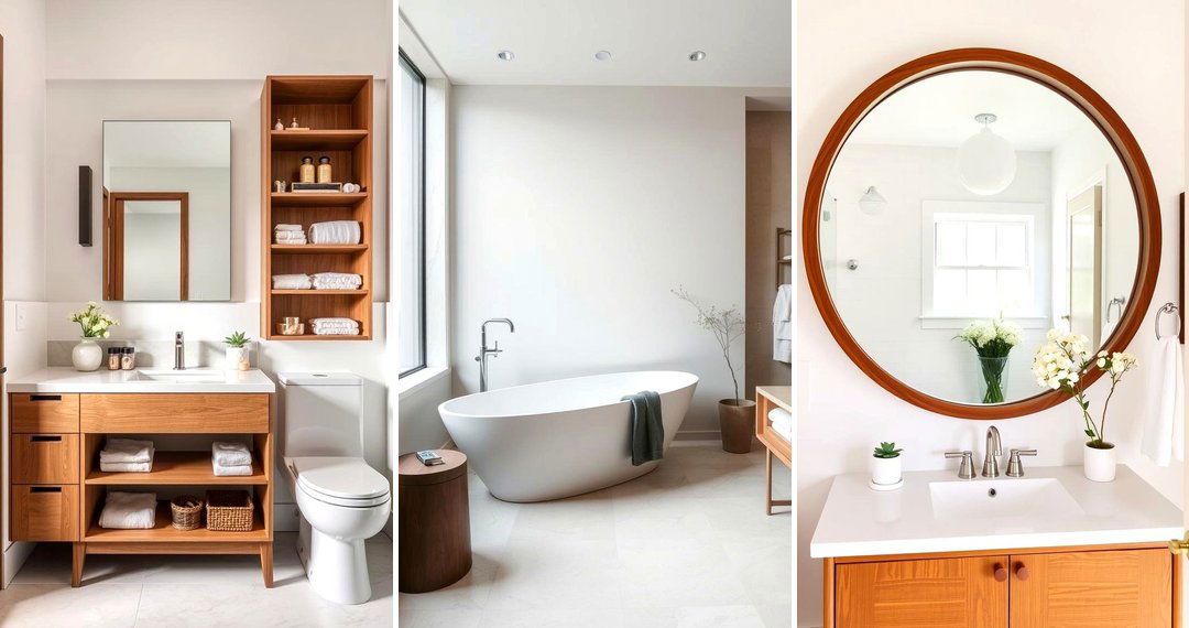 24 Mid-century Modern Bathroom Ideas for Retro Elegance