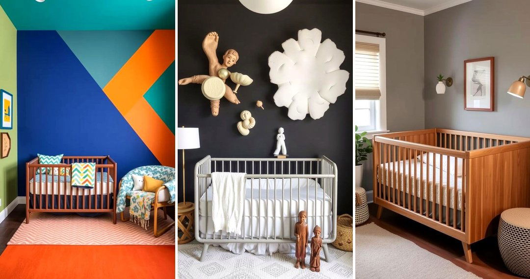 24 Mid-century Modern Nursery Ideas