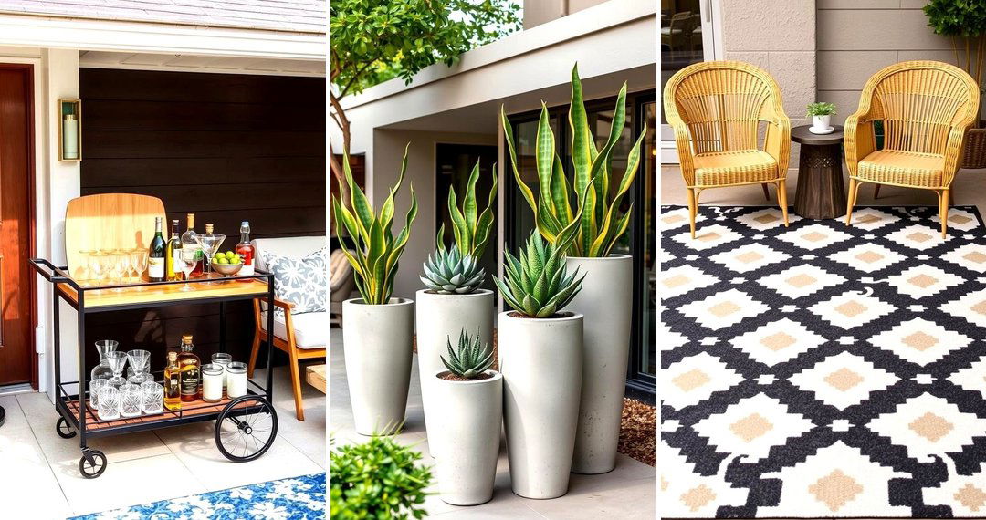 24 Mid-century Modern Patio Designs for Retro Outdoor Living
