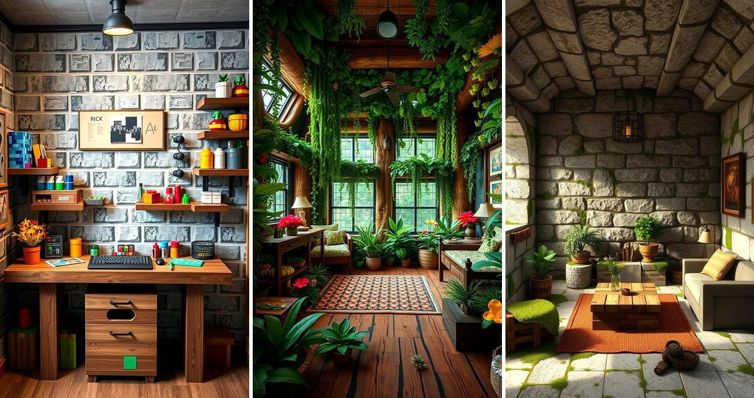24 Minecraft-Themed Bedroom Ideas for Blocky Creative Fun