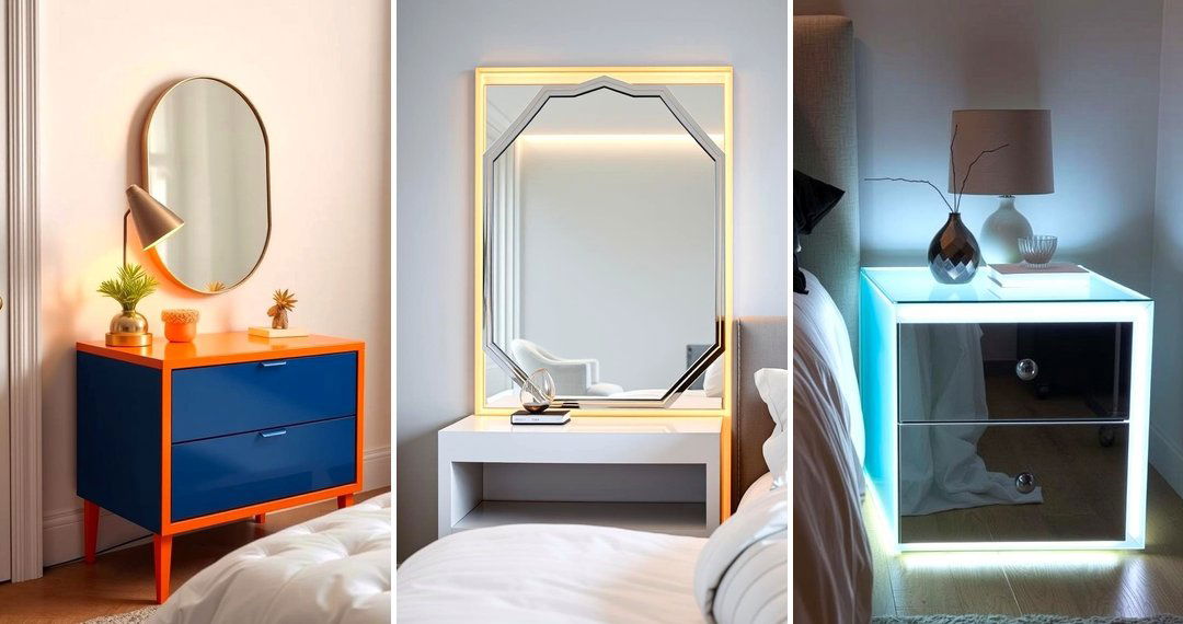 24 Mirror Behind Nightstand Design Ideas for Bedrooms