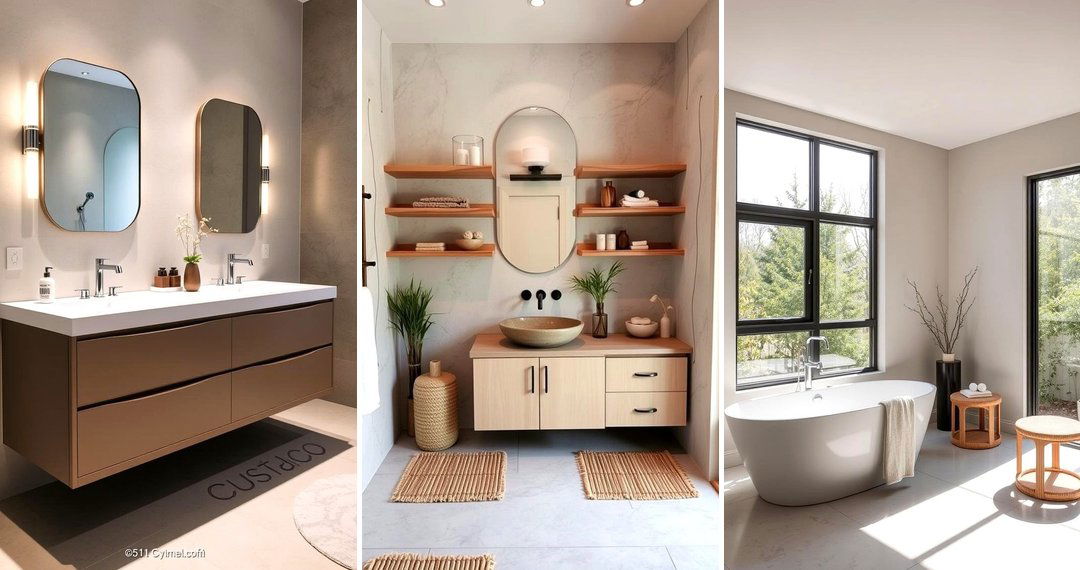 24 Modern Bathroom Decor Ideas for Sleek, Spa-Like Style