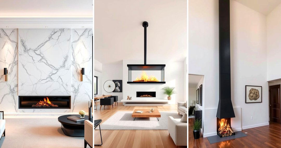 24 Modern Fireplace Ideas for Stylish Focal Points