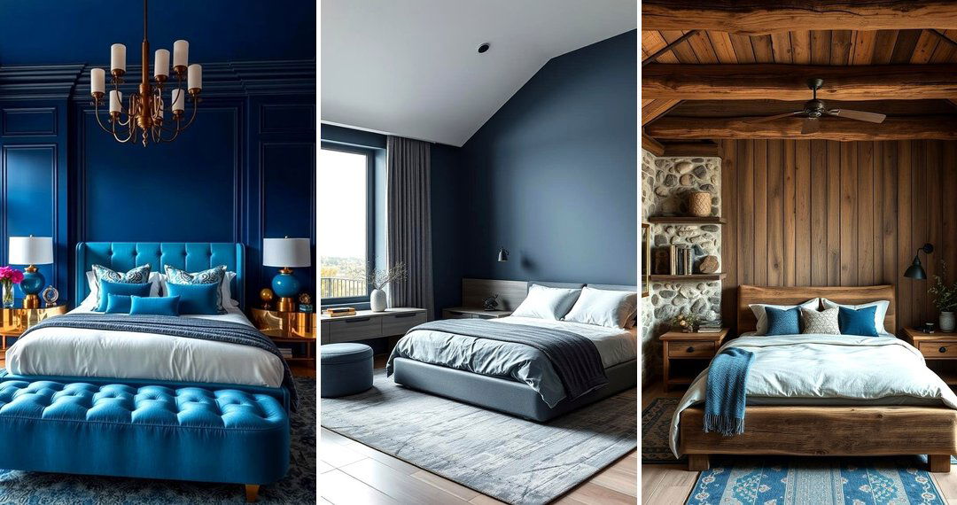 24 Moody Blue Bedroom Ideas for Deep, Relaxing Atmospheres