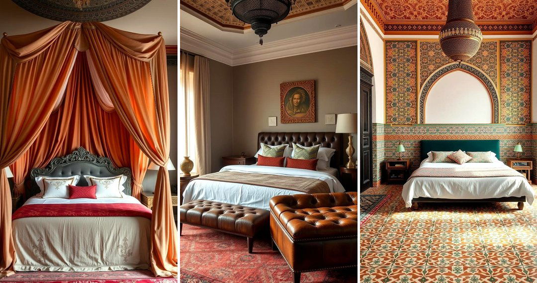 24 Moroccan-Themed Bedroom Designs for Exotic Elegance