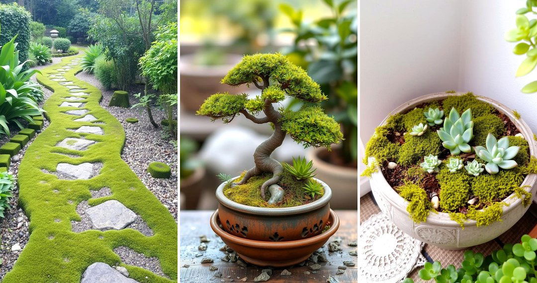 24 Moss Garden Ideas for Lush Outdoor Landscaping Designs