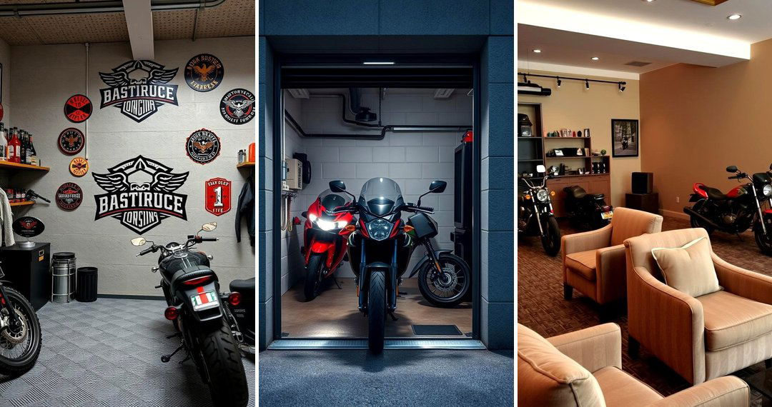 24 Motorcycle Garage Ideas