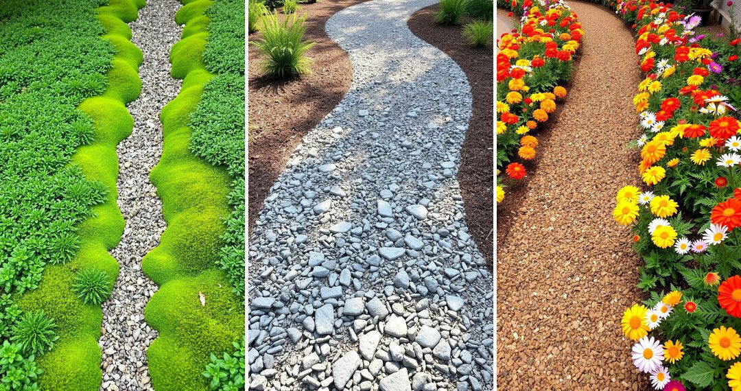 24 Mulch Pathway Ideas for Natural Garden Navigation