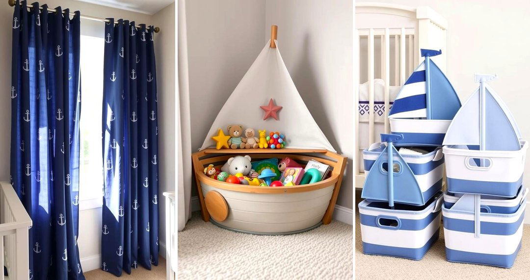 24 Nautical Nursery Ideas: Coastal-Themed Kids Room Inspiration