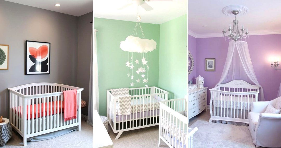 24 Nursery Color Ideas to Brighten Your Baby's Room