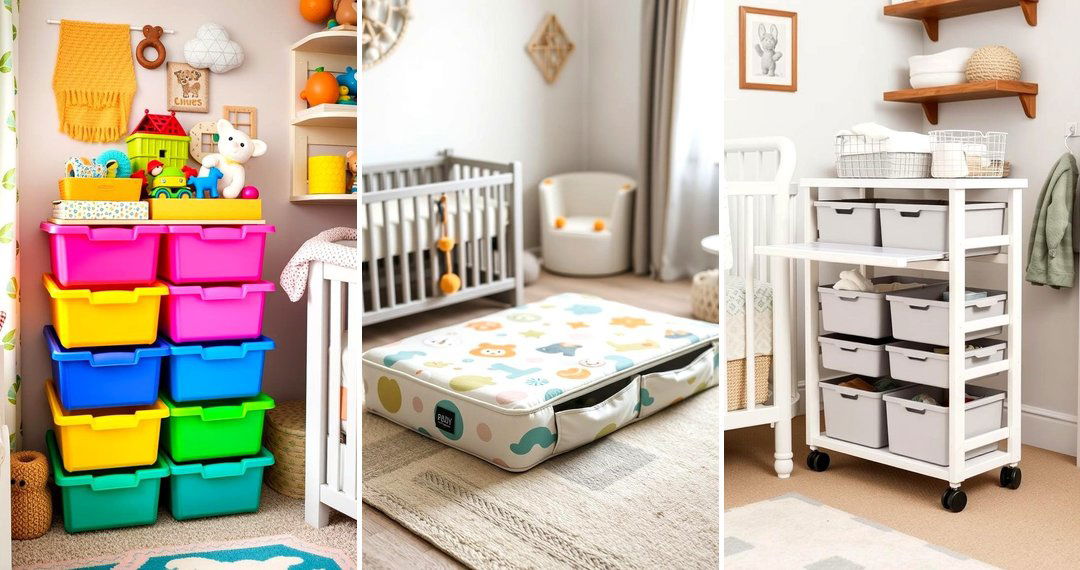 24 Clever Nursery Storage Solutions for Organized Spaces