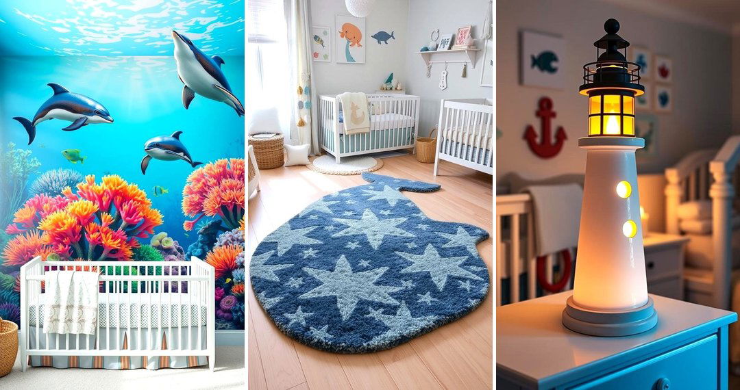 24 Ocean-Themed Nursery Ideas for a Calming Baby Room
