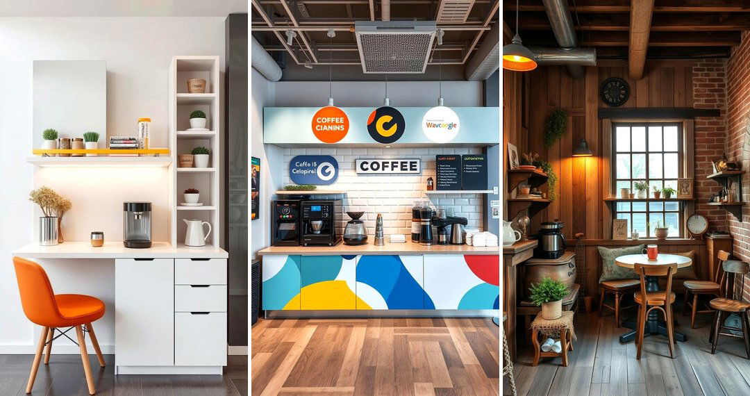 24 Office Coffee Station Ideas: Productive Workspace Solutions