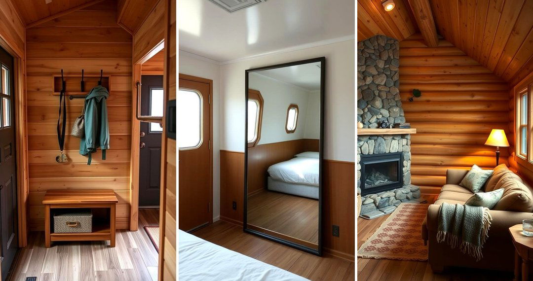 24 One-Room Cabin Interior Ideas: Multifunctional Space Solutions
