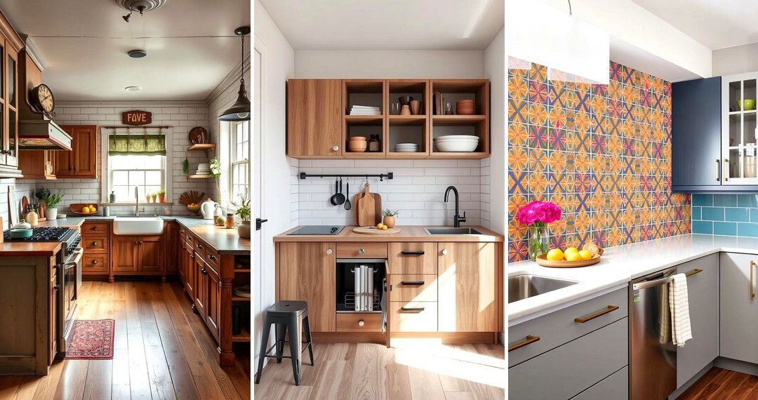 24 One Wall Kitchen Ideas to Maximize Small Spaces
