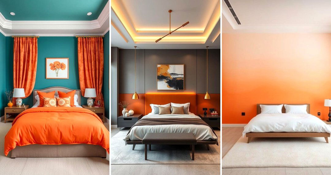 24 Vibrant Orange Bedroom Ideas for Warm & Energizing Spaces