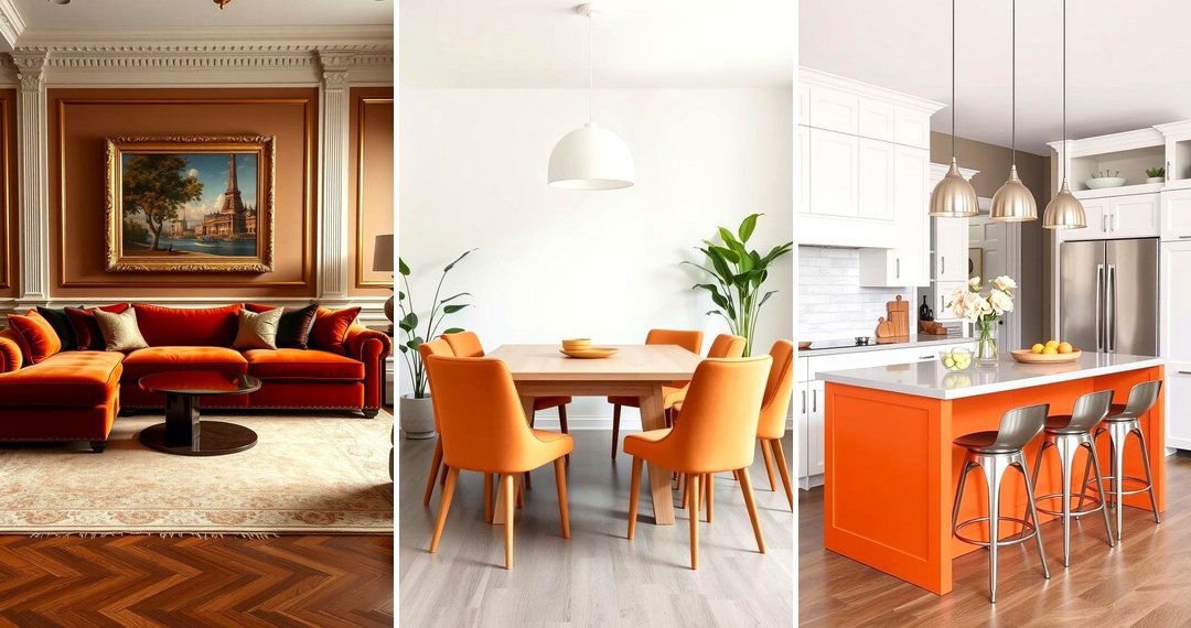 24 Orange Room Ideas: Bold & Vibrant Interior Design Inspirations