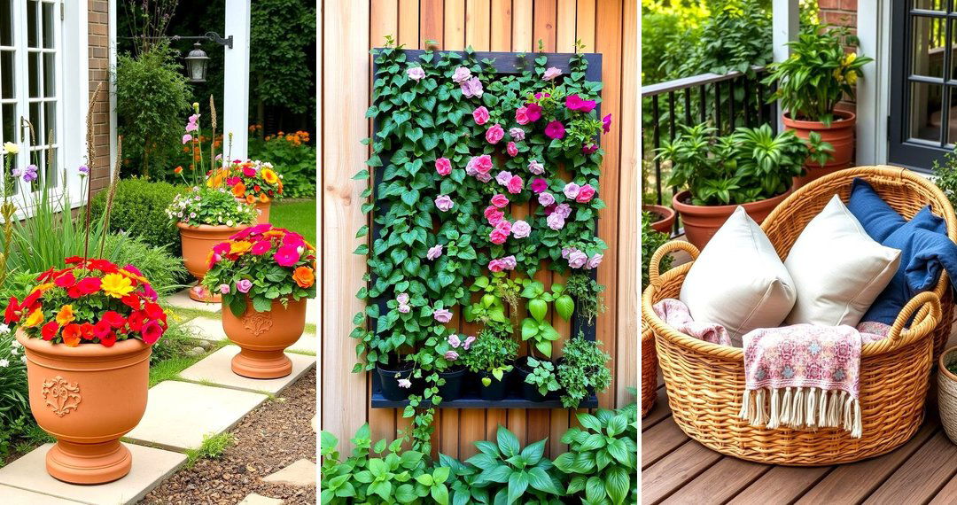 24 Outdoor Decor Ideas to Beautify Your Garden or Patio