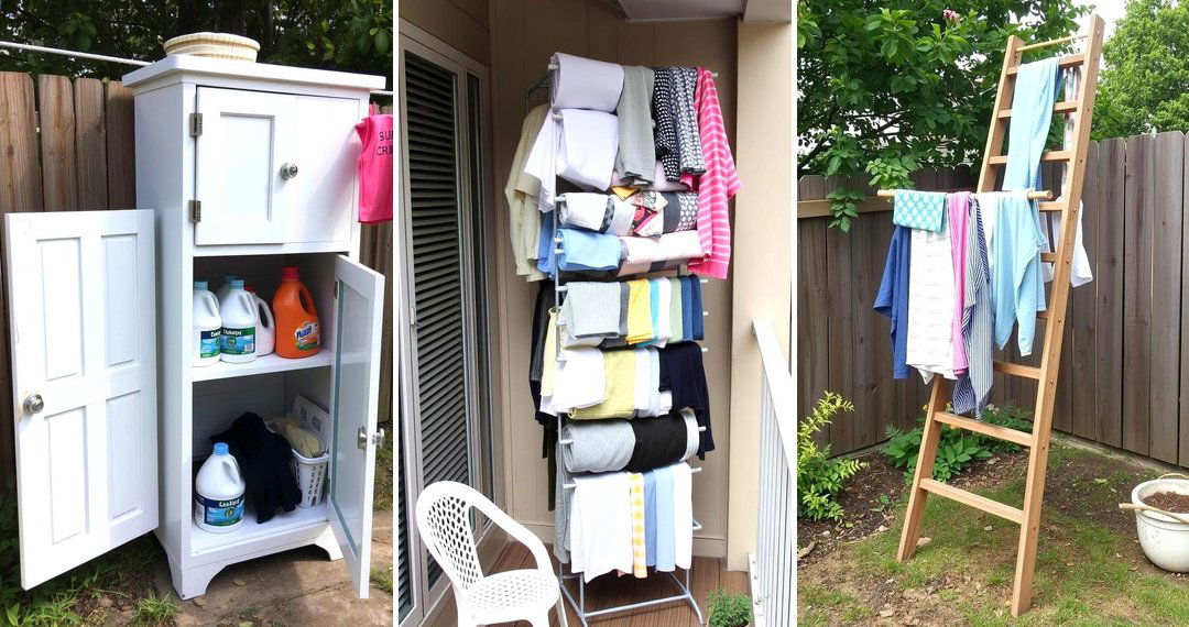24 Outdoor Laundry Area Design Ideas