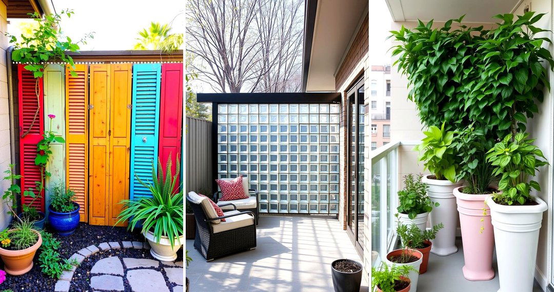 24 Outdoor Privacy Screen Ideas for Secluded Garden Sanctuaries