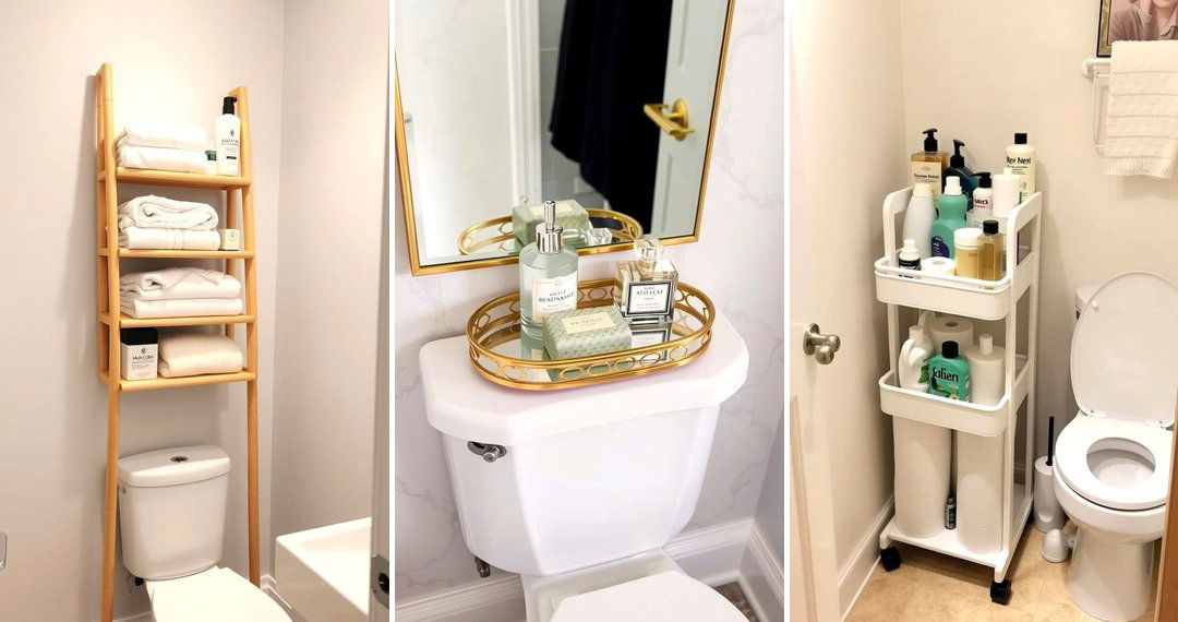 24 Smart Over-Toilet Storage Ideas for Organized Bathrooms