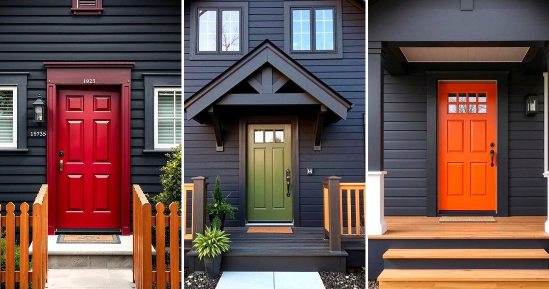 24 Paint Colors for Modern Black Houses With Cedar Accents