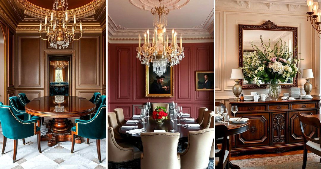 24 Parisian Dining Room Ideas for Effortless French Elegance