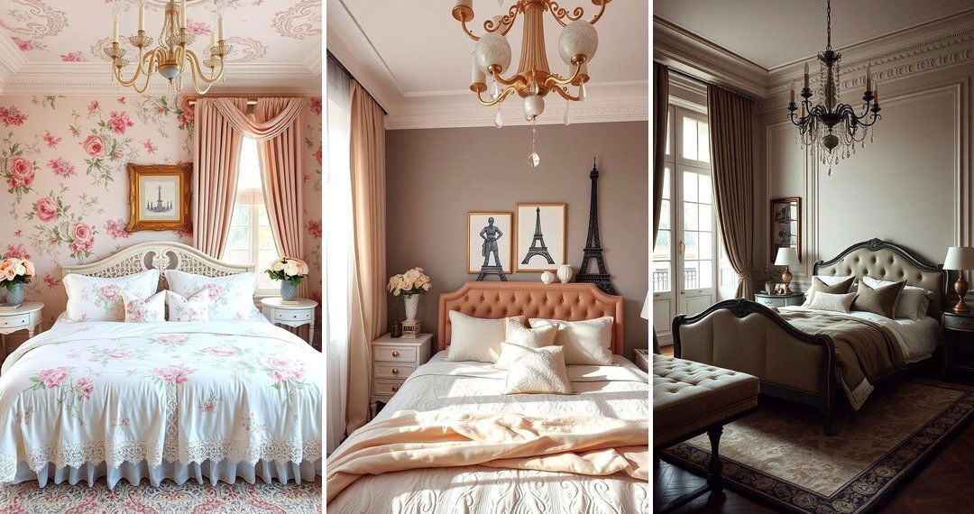 24 Elegant Parisian Themed Bedroom Ideas for Chic Interiors