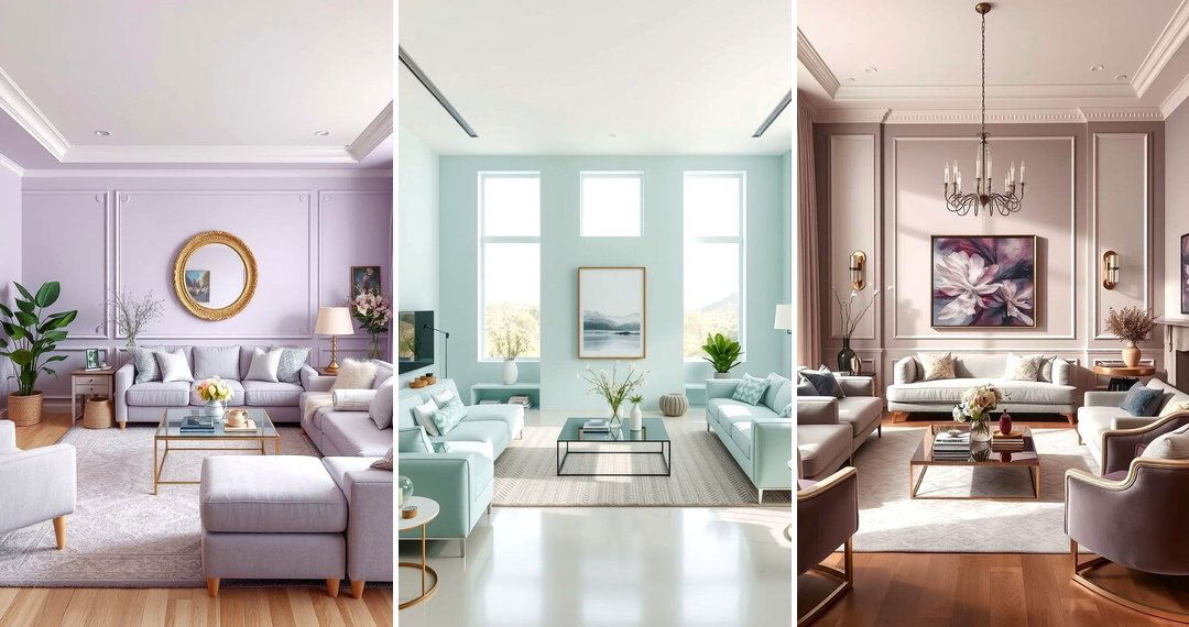 24 Pastel Living Room Ideas for Soft & Serene Atmospheres
