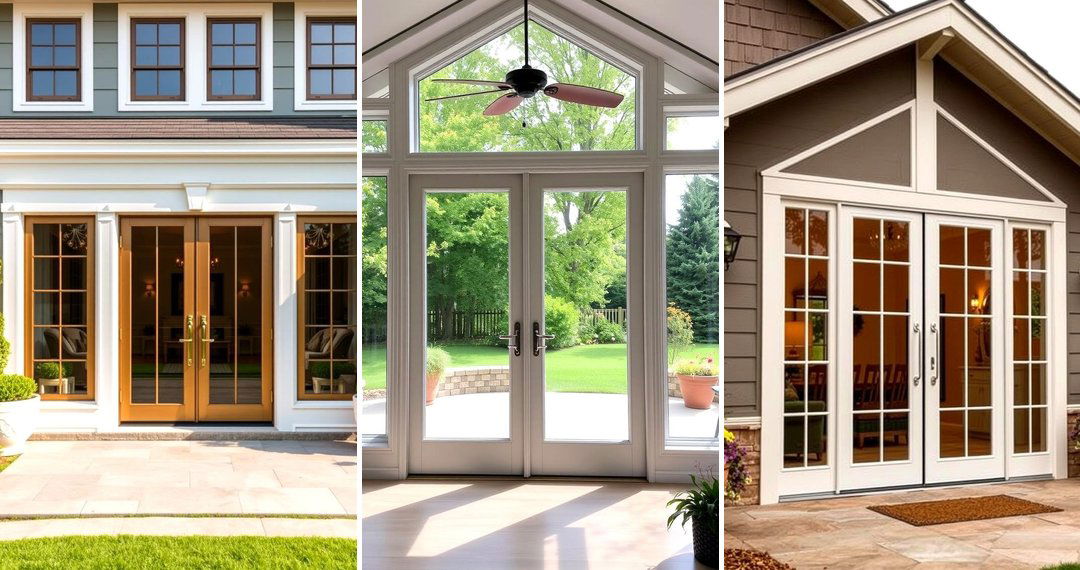 24 Patio Door Ideas to Enhance Indoor-Outdoor Flow