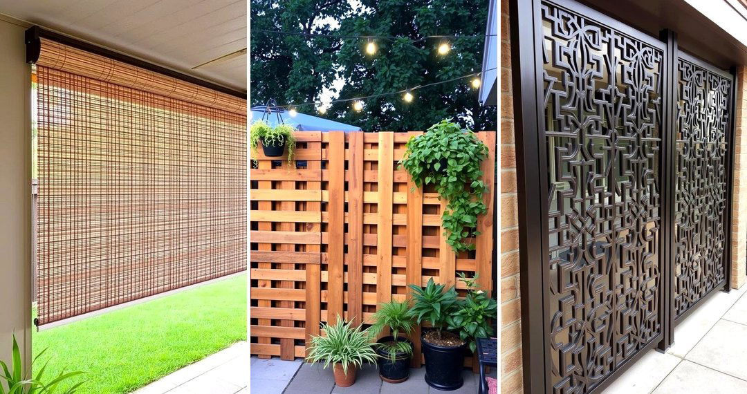 24 Patio Privacy Ideas to Create Your Perfect Outdoor Escape