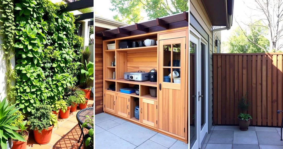 24 Patio Wall Ideas to Elevate Your Outdoor Living Space
