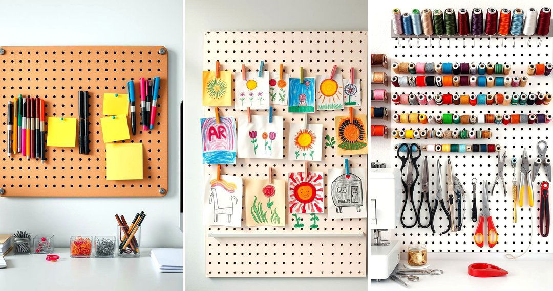 24 Pegboard Ideas