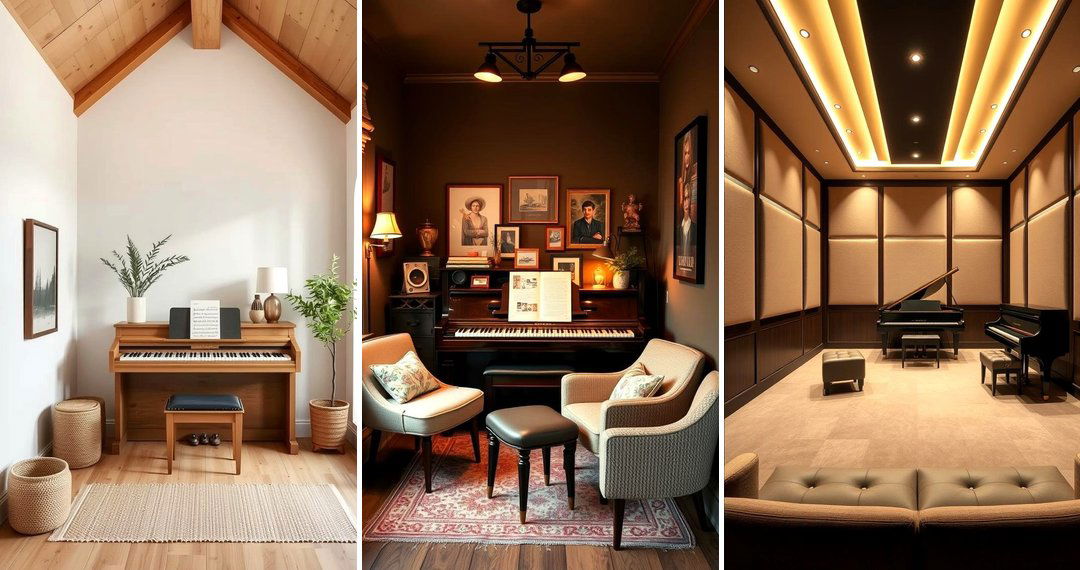 24 Piano Room Ideas