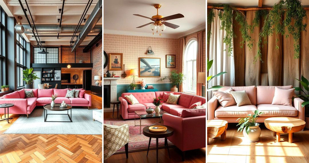 24 Stylish Pink Couch Living Room Ideas for Bold Interiors
