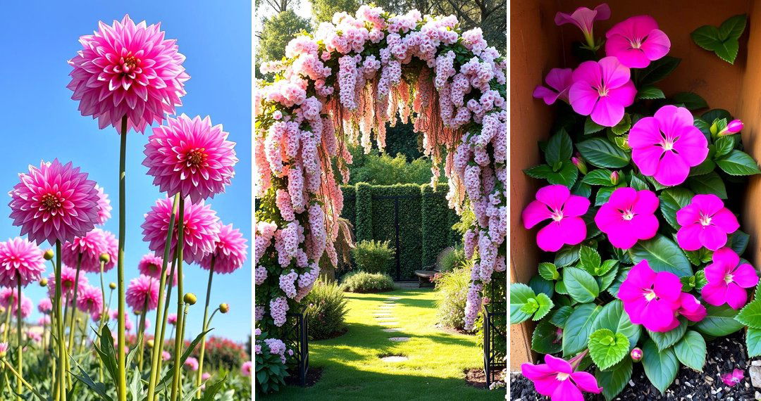 24 Enchanting Pink Garden Ideas for Vibrant Outdoor Spaces