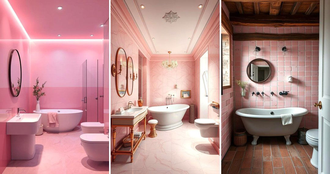 24 Stunning Pink Tile Bathroom Ideas for a Vibrant Refresh