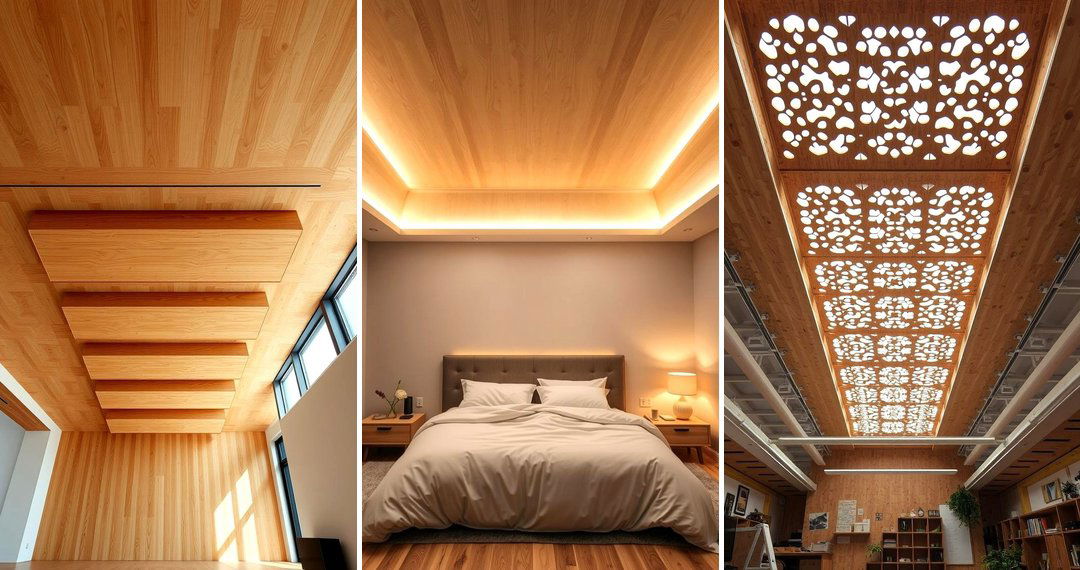 24 Innovative Plywood Ceiling Ideas to Elevate Your Interior