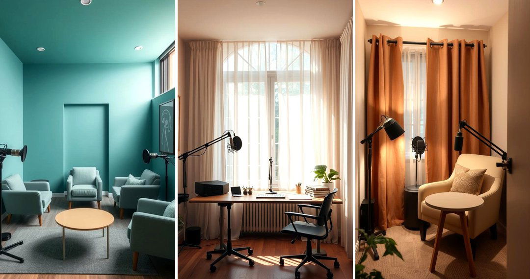24 Podcast Room Setup Ideas for Professional Audio Recordings