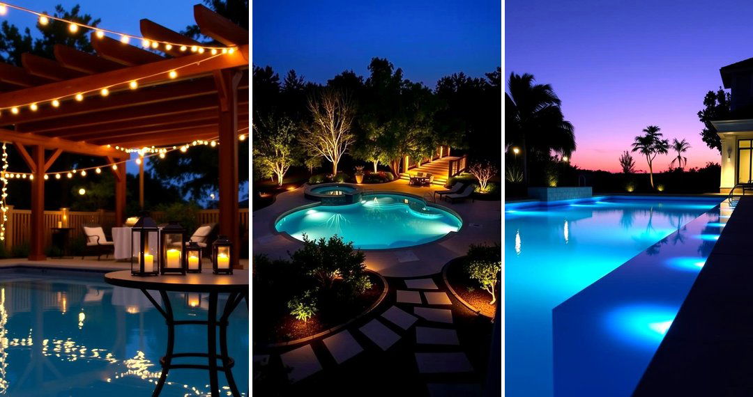 24 Pool Lighting Ideas to Illuminate Your Outdoor Oasis