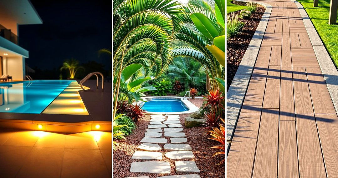 24 Pool Walkway Ideas: Stylish and Safe Pathway Designs