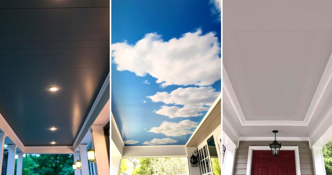 24 Beautiful Porch Ceiling Designs to Enhance Your Home