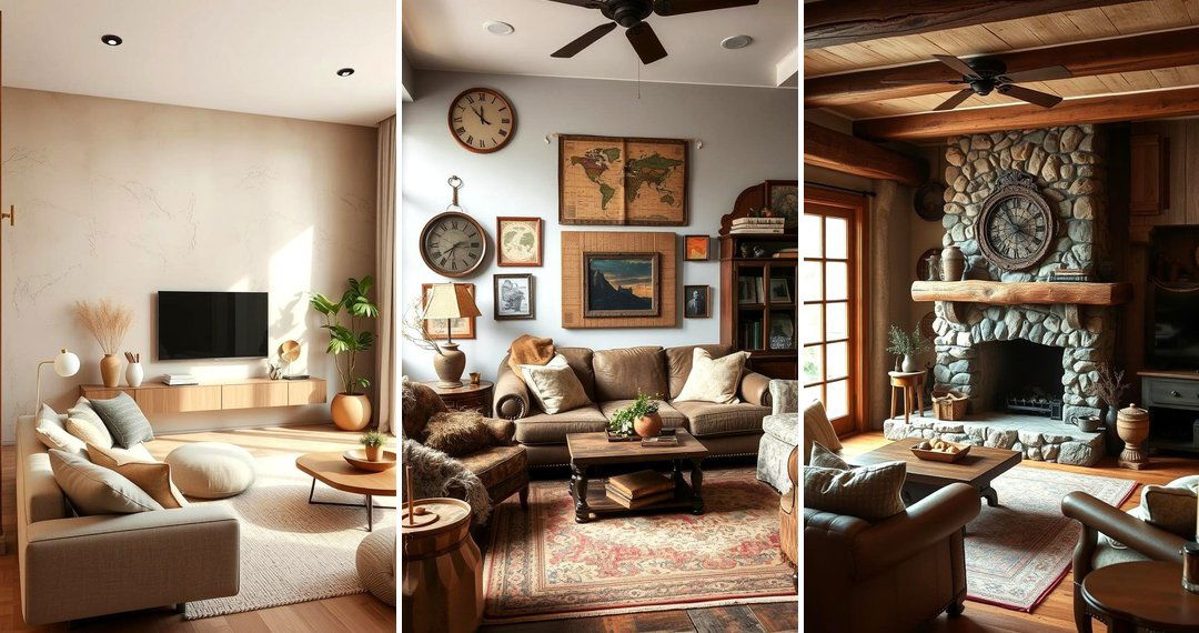 24 Primitive Living Room Decor Ideas for Rustic Charm