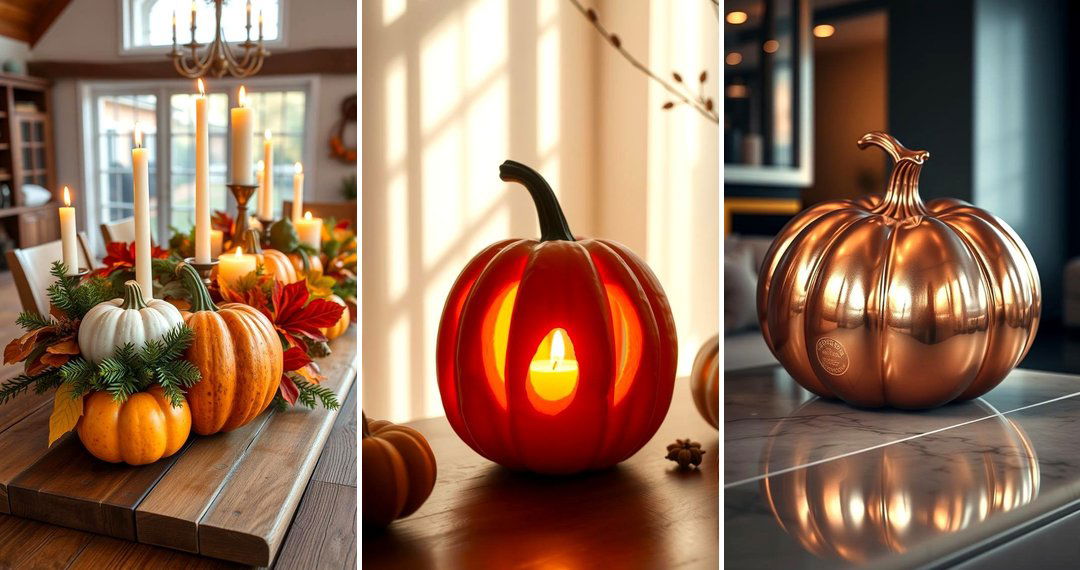 24 Fresh Pumpkin Decor Ideas for Autumn & Halloween 2024